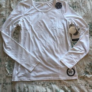 Rip curl long sleeve rash guard NWT